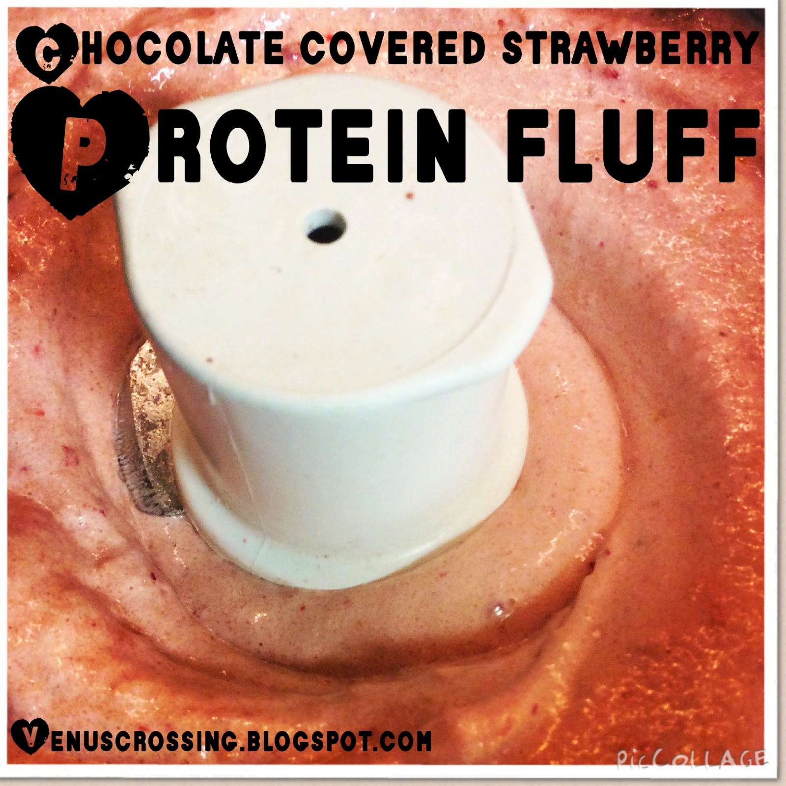 Venus Crossing with Liss Chocolate Covered Strawberry Protein Fluff
