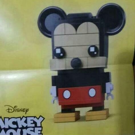 brickheadz mickey minnie