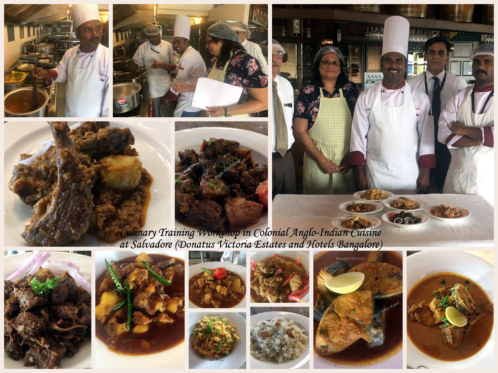 Conial Anglo-Indian Cuisine training workshop at Salvadore, Donatus Victoria, Bangalore