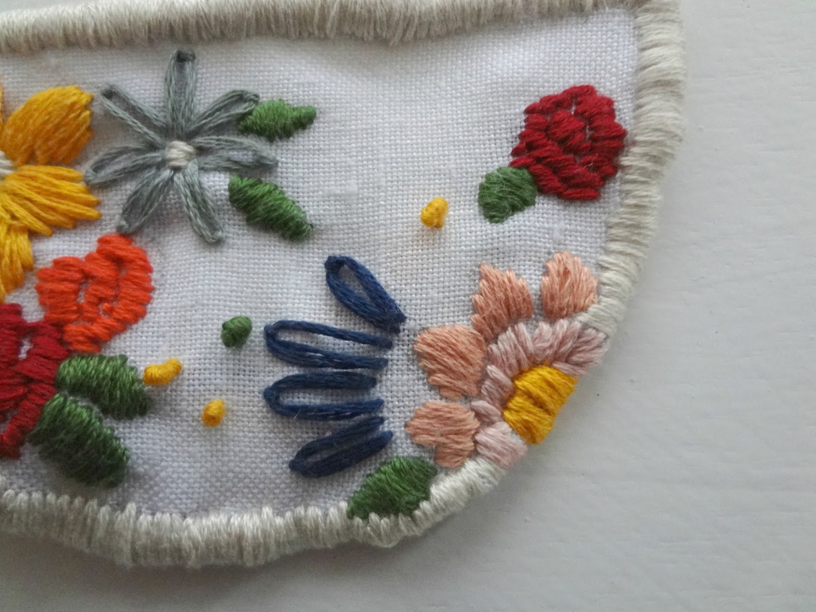 Little Treasures Embroidered Pendant DIY