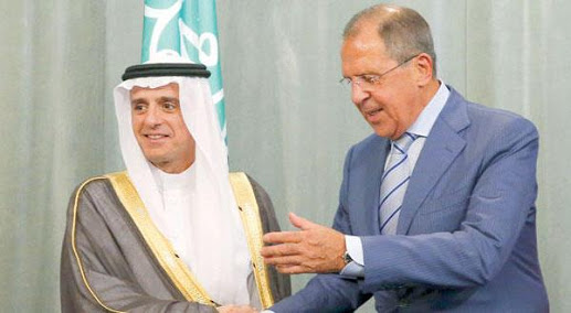 المؤتمر الصحفي بين وزير الخارجية السعودي والروسي حول سوريا المؤتمر الصحفي بين وزير الخارجية السعودي والروسي حول سوريا