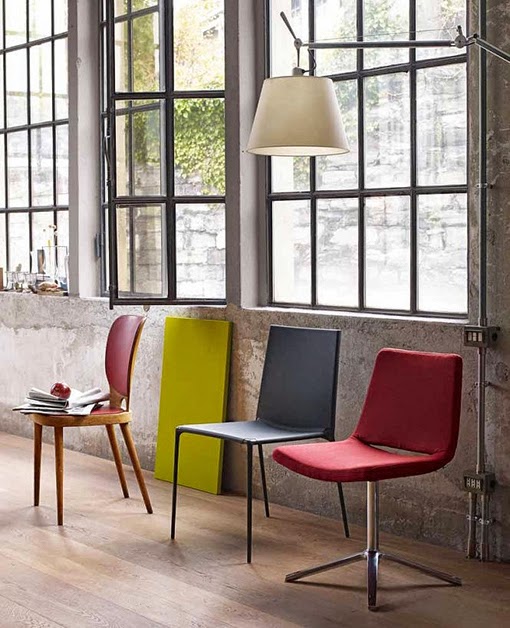 Modern and Colorful Loft