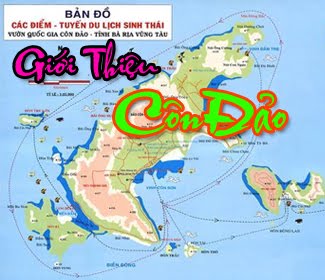 BẢN ĐỒ CÔN ĐẢO