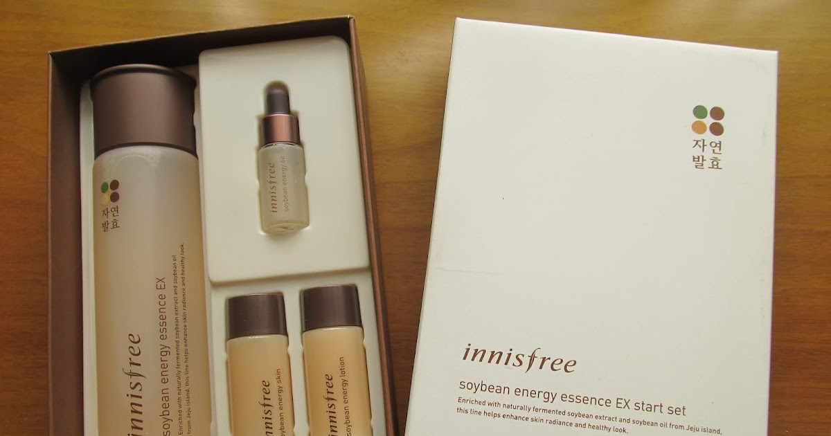 The Beauty Sweet Spot REVIEW Innisfree Soybean Energy Essence EXStart
