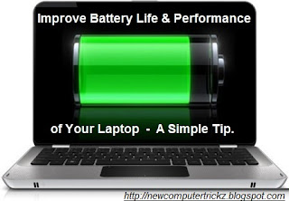 Your laptop's battery life and how to improve performance