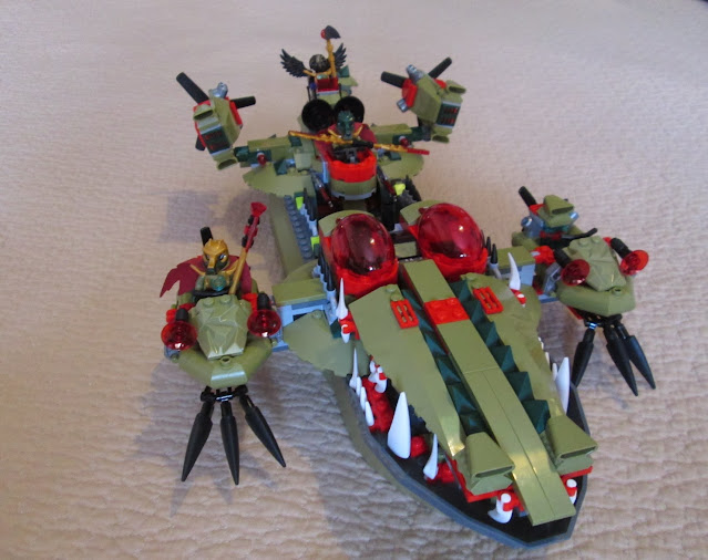 Set LEGO Legends of Chima 70006 Cragger's Command Ship