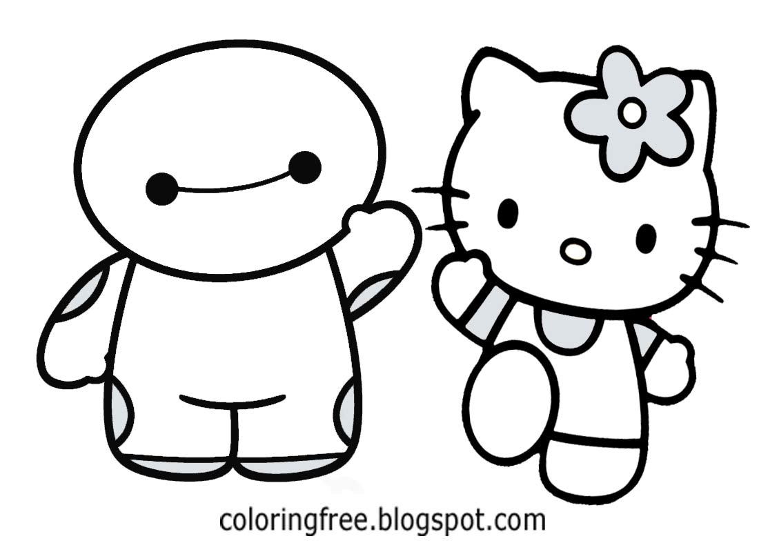 big hero 6 little kid coloring pages - photo #36