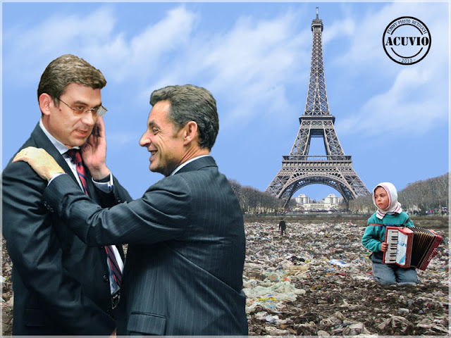 Teodor Baconschi Nicolas Sarkozy funny photo