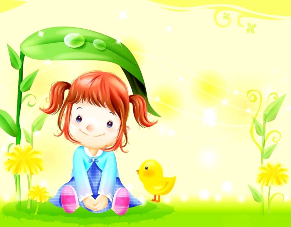 Girl And Paint Wallpapers Kids