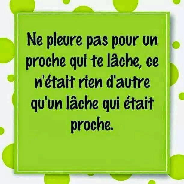 Citations et Panneaux Facebook à partager Lâche les lâches