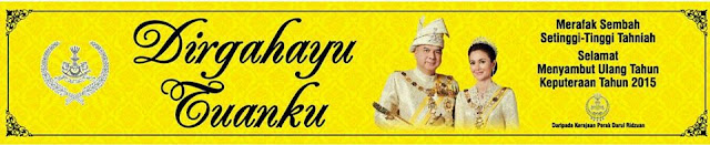 Dirgahayu Tuanku Sultan Perak