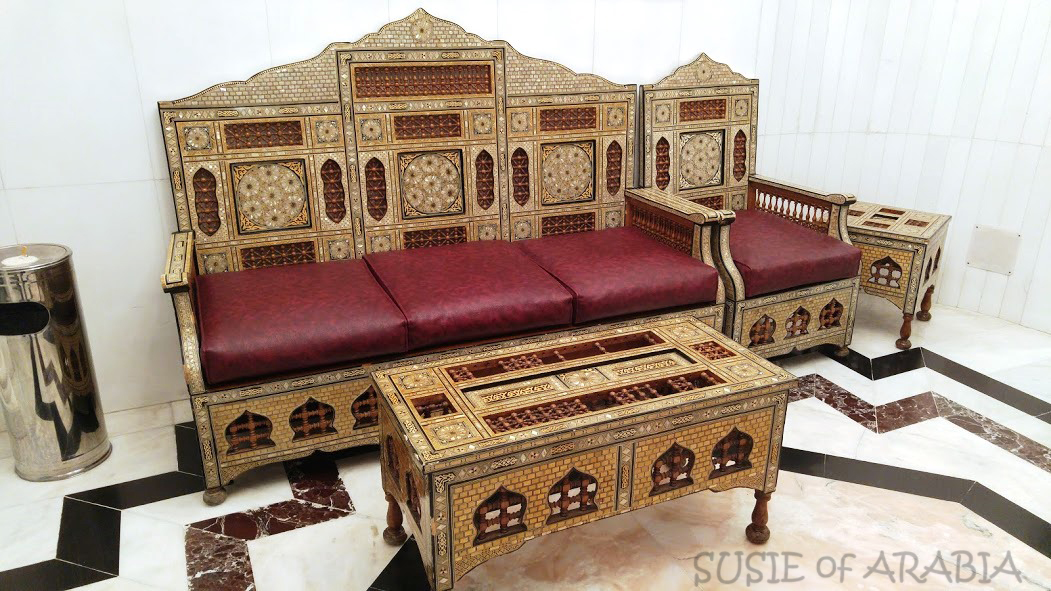 Jeddah Daily Photo Saudi Inlaid Furniture
