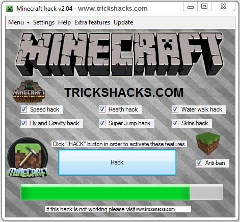 скачать admin hack для minecraft 1.7.2
