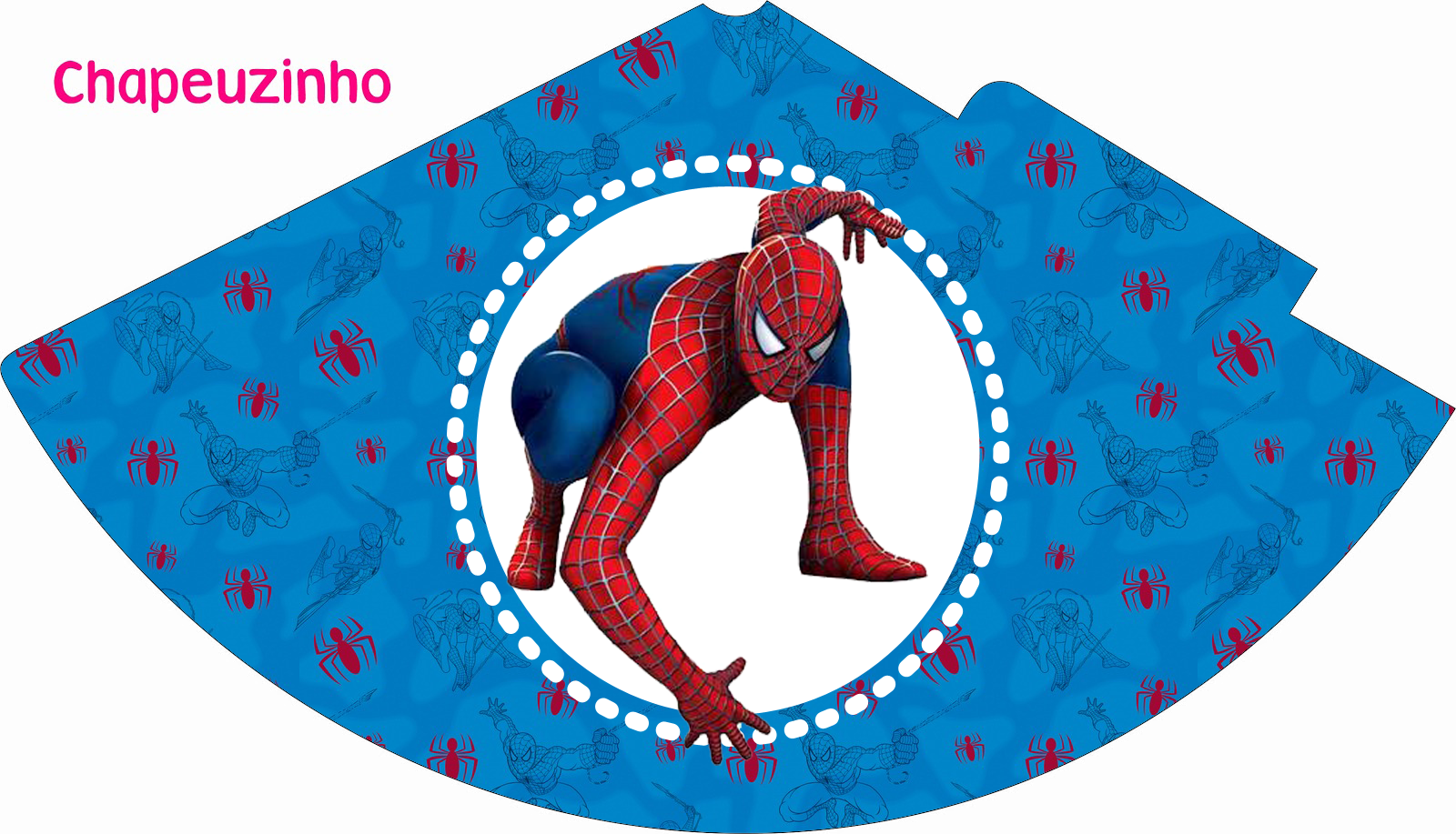 spiderman birthday hat