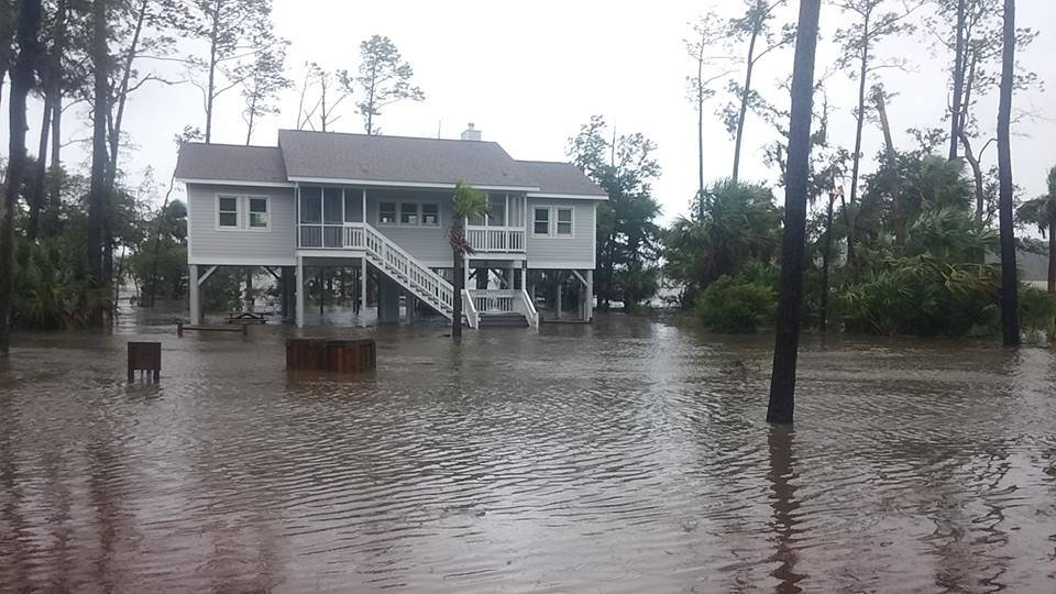 The Civil War Picket Hurricane Irma Flooding Swamps