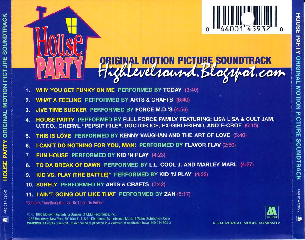 highest level of music VA House Party Soundtrack(Retail_Album)1990hlm