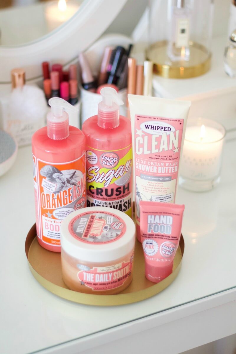 My favourite Soap & Glory products
