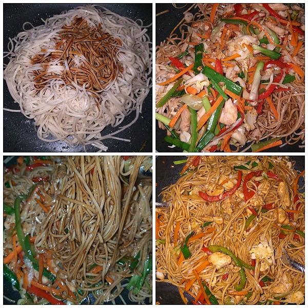 steps to make chicken lo mein recipe