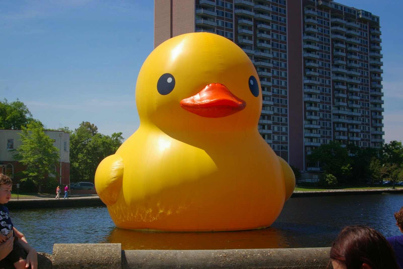 His and Her Hobbies Saturday Snapshots The Big Rubber Duck