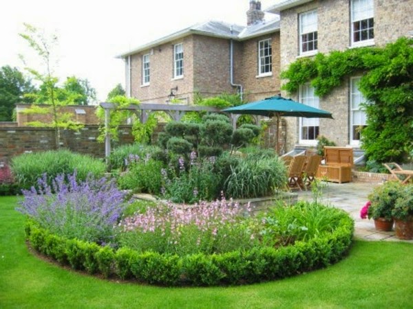 Incredible modern rock garden
