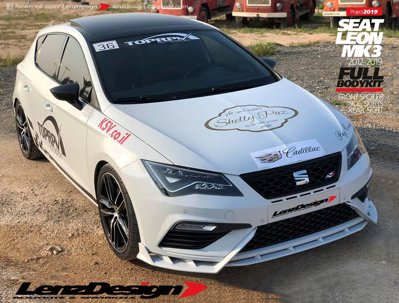 Seat Leon Mk3 5F Lenzdesign Bodykit & Spoilers 2012 2013 2014 2015 2016