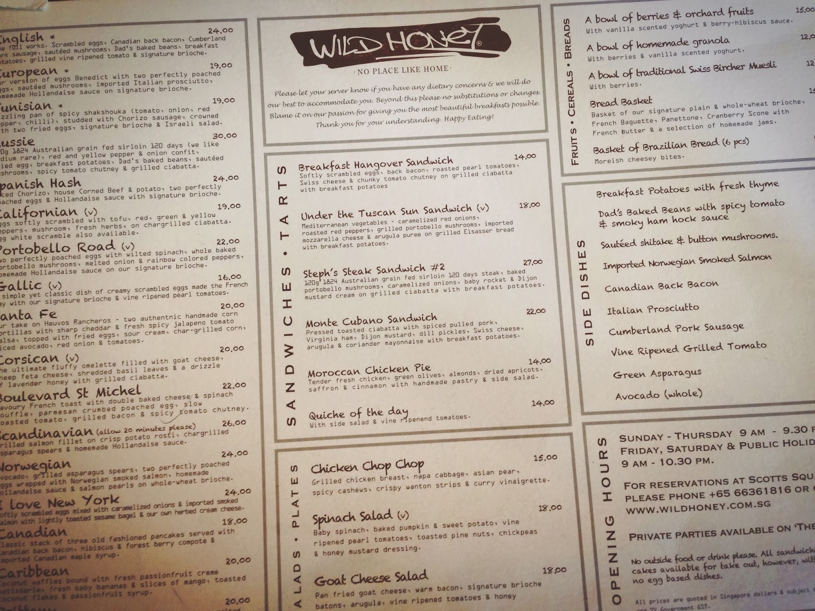 KUMORY Wild Honey at Scotts Square