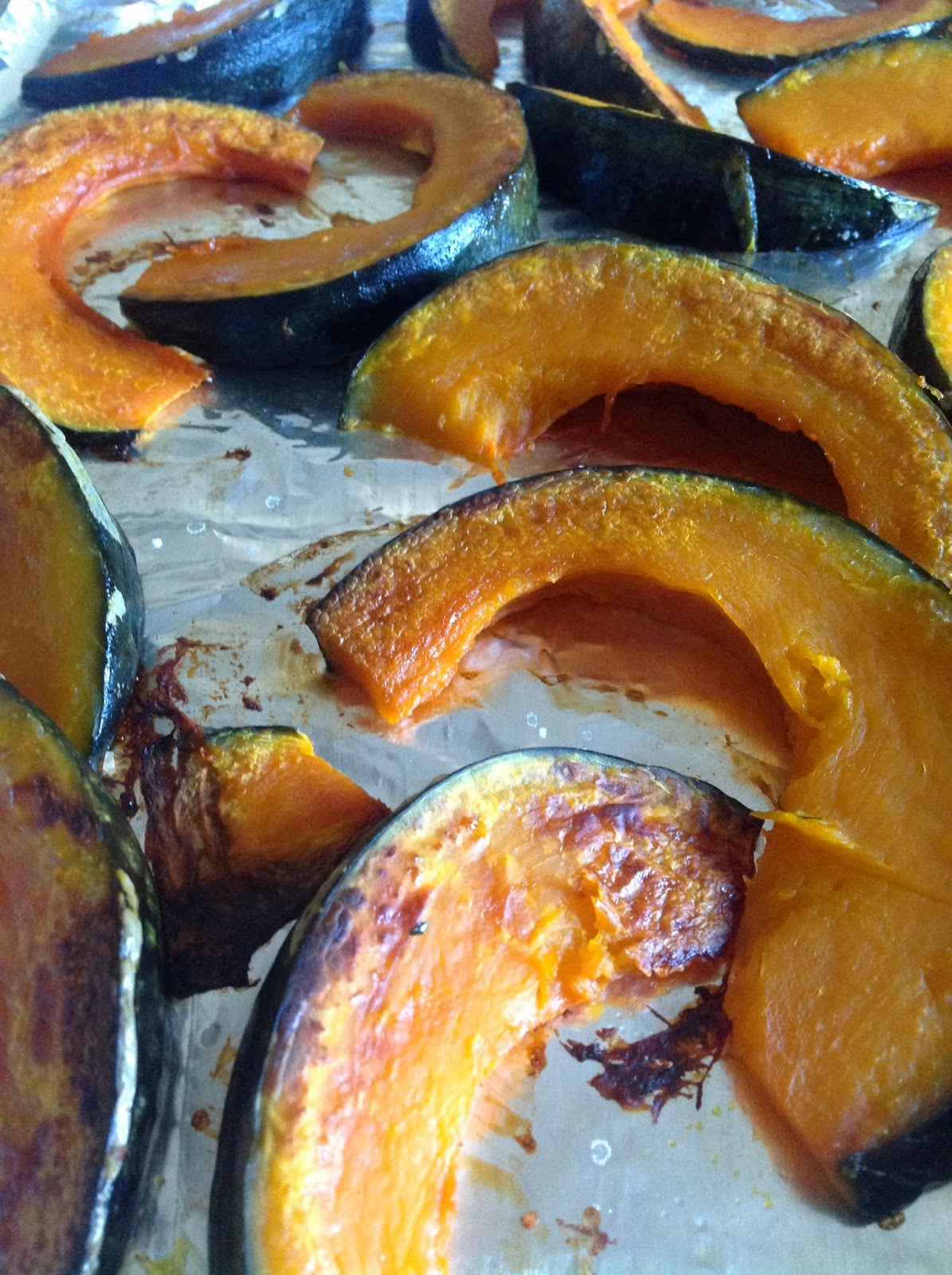 Don't Worry, Live Healthy Roasted Kabocha Squash