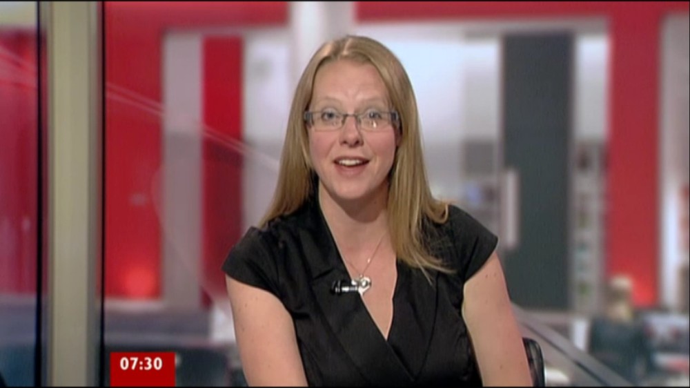 UK Regional News Caps: Kate Kinsella - BBC London Weather & Travel