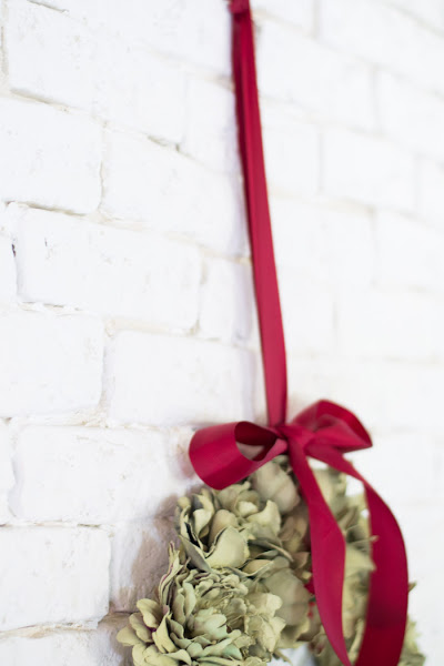 Corona Navidad Flores