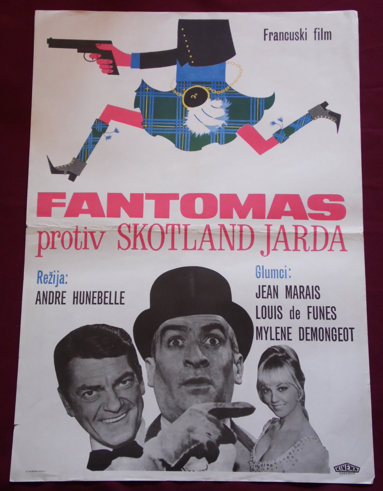 Louis De Funes Fantomas Contre Scotland Yard Streaming YugoRare Movie Posters: Fantômas contre Scotland Yard (1967) Fantomas