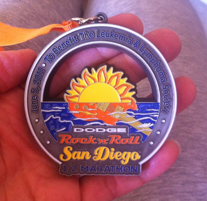 Running Addiction Rock 'n' Roll San Diego Half Marathon