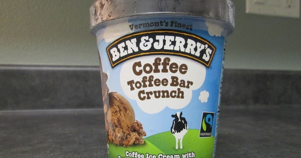 David's Ice Cream Reviews Ben & Jerry's Coffee Toffee Bar Crunch