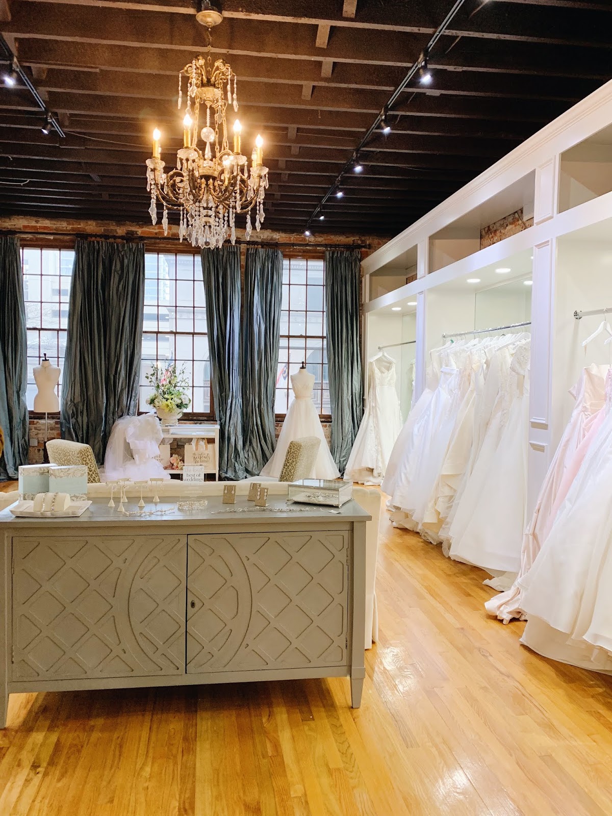 Summer Wind Wedding Wednesday Dress Shopping in Charlotte, North Carolina