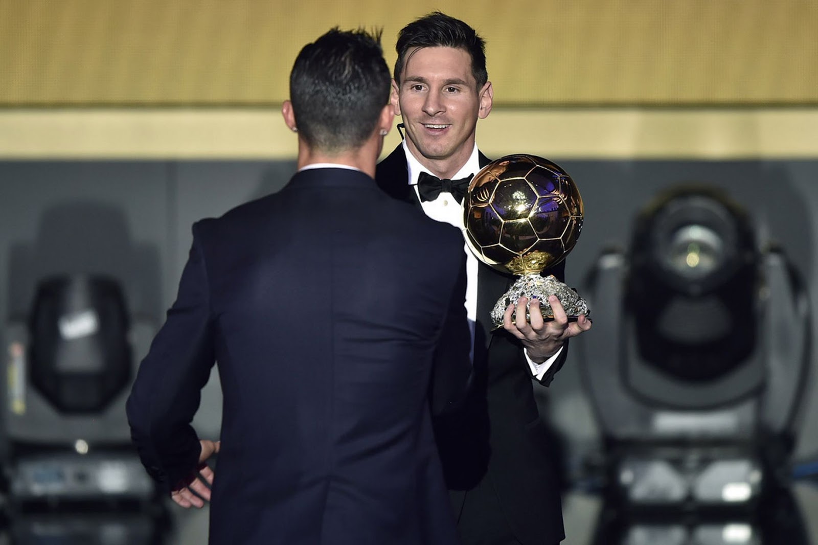 More photos as Lionel Messi wins Ballon d'Or for fifth time