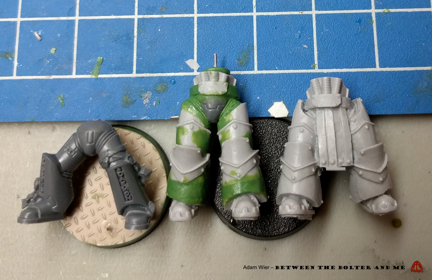 Between The Bolter And Me Building A True Scale Space Marine