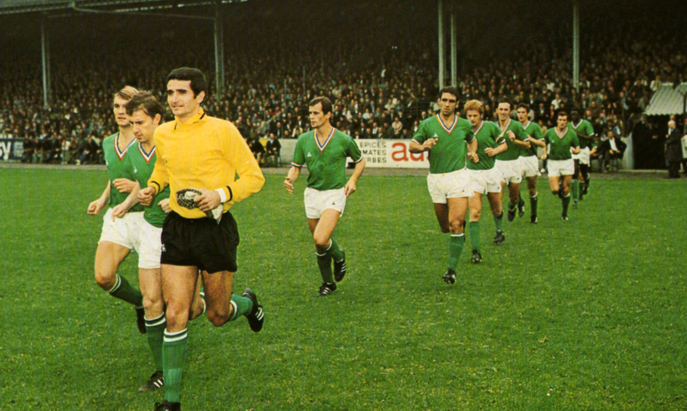 Fanion ASSE Saint-Étienne Années 70 - N°2 - Collection Football