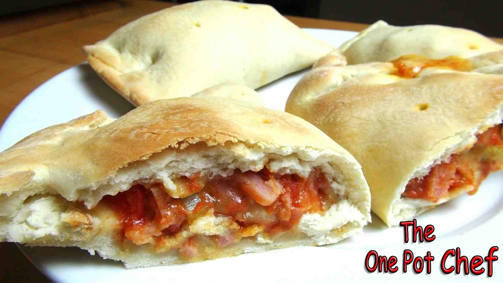 The One Pot Chef Show Pizza Hot Pockets RECIPE