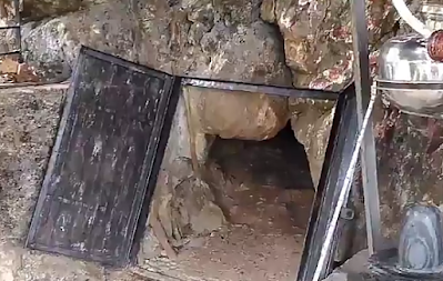 Main door to cave