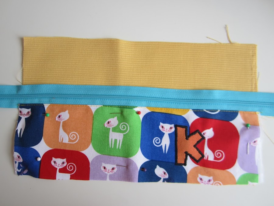 mis nancys, mis peques y yo, tutorial estuche escolar, colocar bolsillo