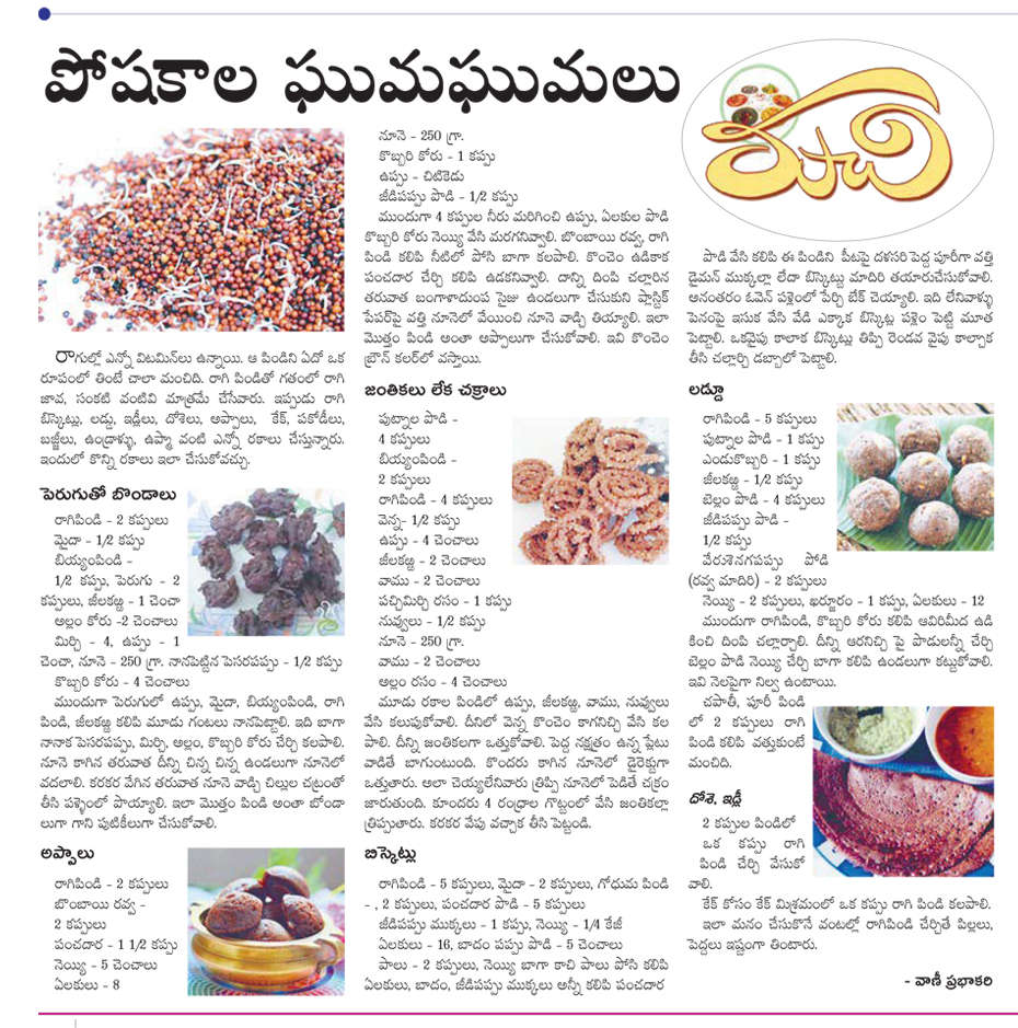 TELUGU WEB WORLD: TELUGU TRADITIONAL RECIPES WITH RAAGULU COLLECTION