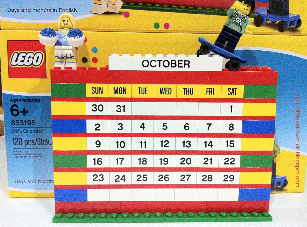 dug Celsius Hubert Hudson Little Yellow Brick - A Lego Blog: Little Yellow Brick Pick #3 - 853195  Brick Calendar