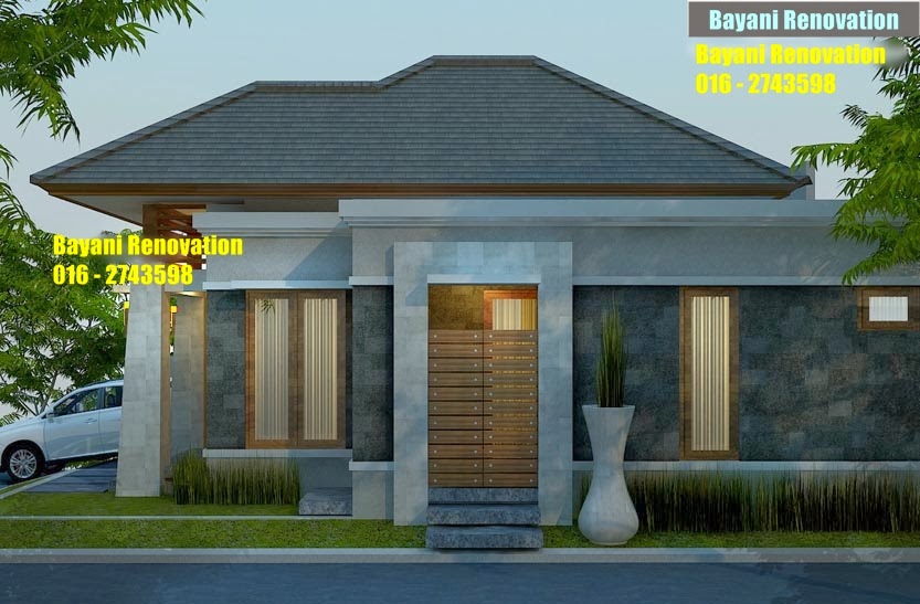 Desain Rumah Moden Bayani Home Renovation