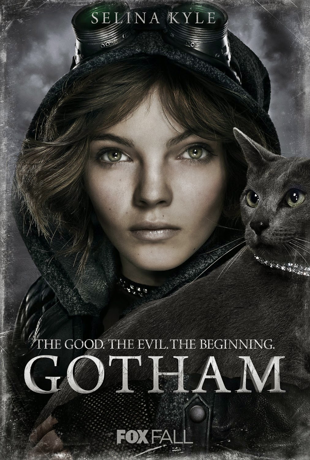 Gotham “The Good. The Evil. The Beginning.” Character TV Poster Set - Camren Bicondova as Selina Kyle-Catwoman