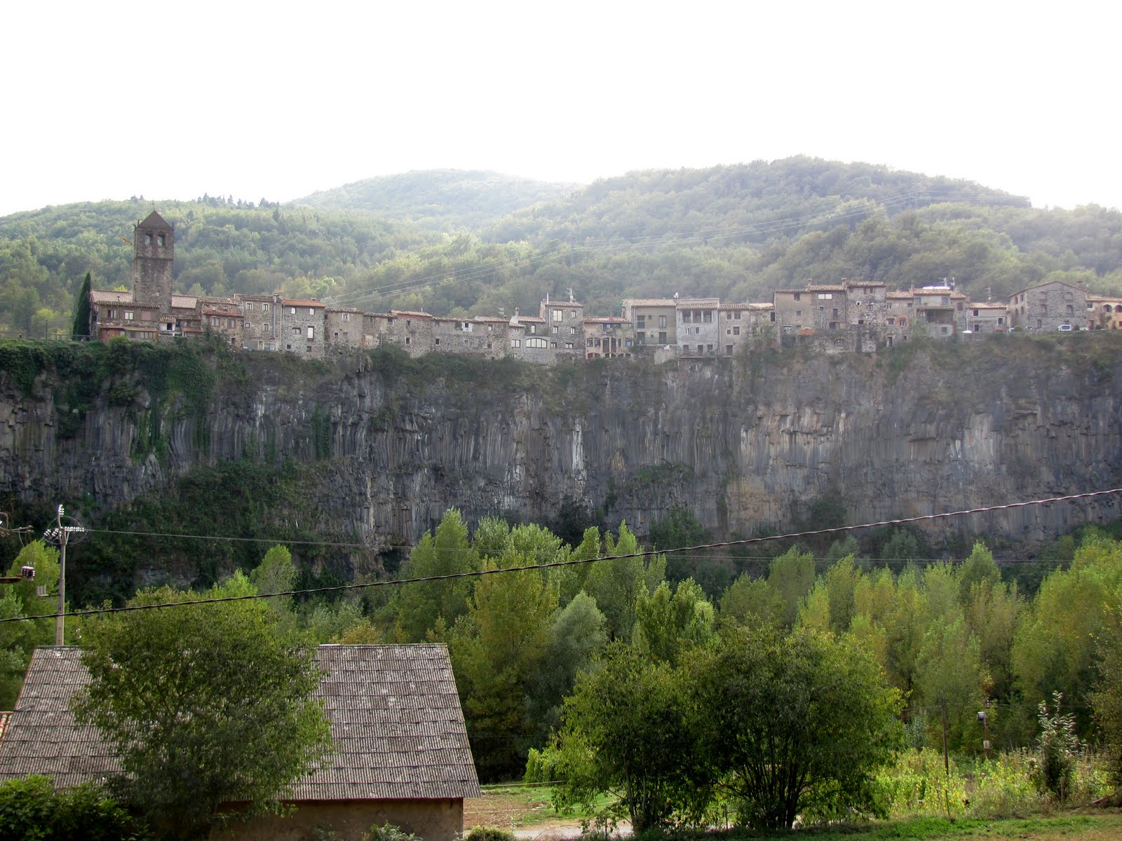 It's a small world after all... Castellfollit de la Roca