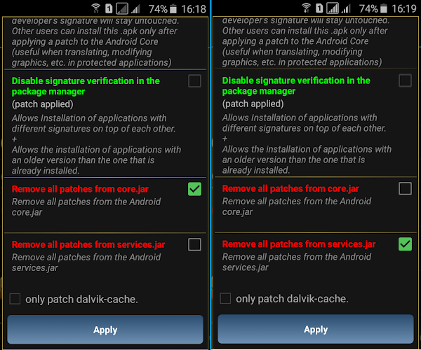 unpatch enable signature verification lucky patcher-1