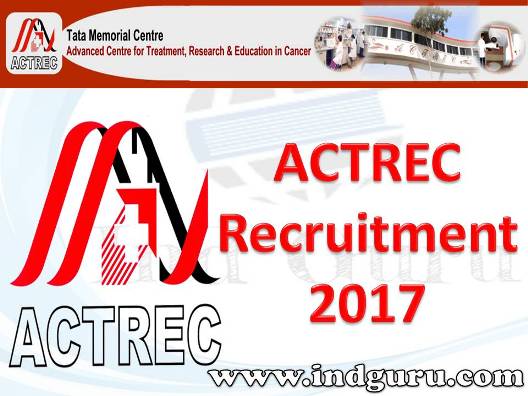 ACTREC Recruitment