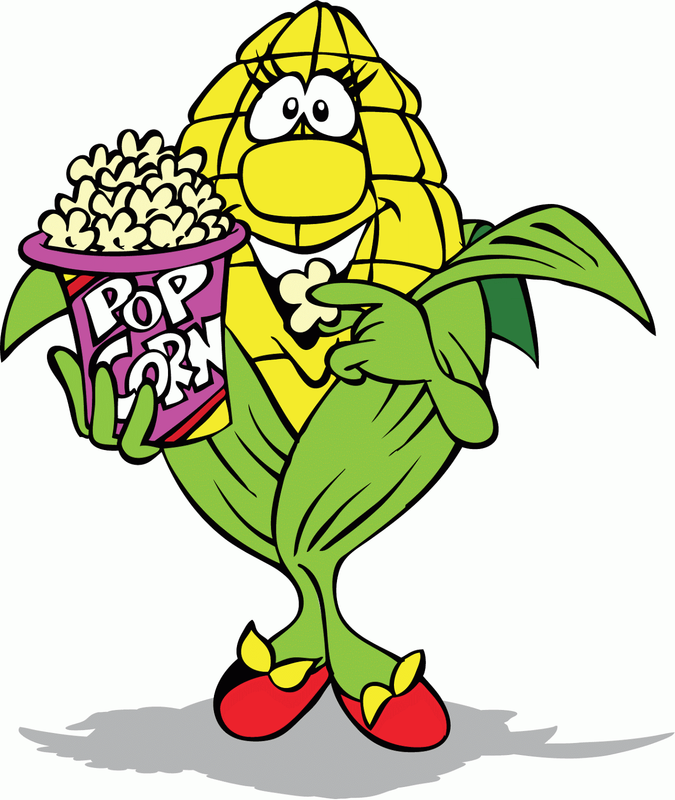 free animated popcorn clip art - photo #47