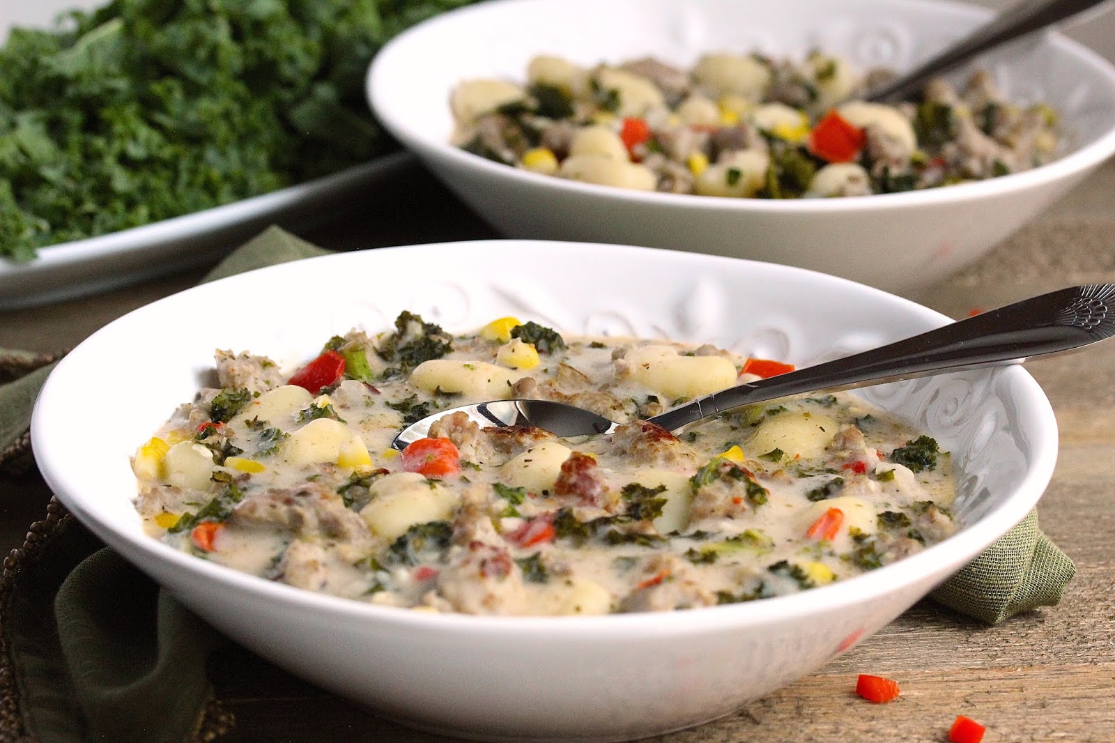 Kale Chicken and Gnocchi Soup Budget Bytes