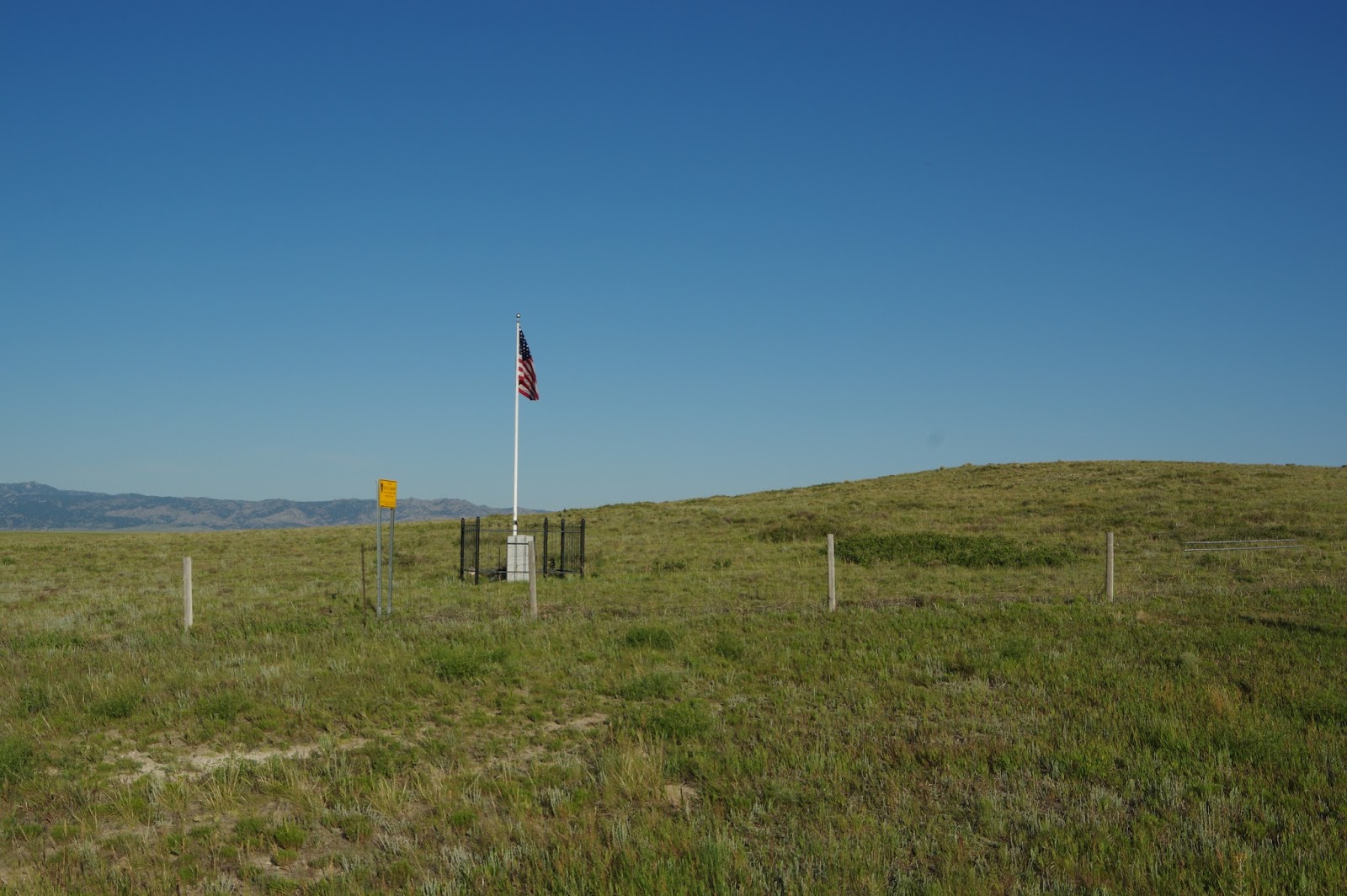 Some Gave All Memorial to Wyoming Highway Patrolman Chris S. Logsdon, Wheatland Wyoming.