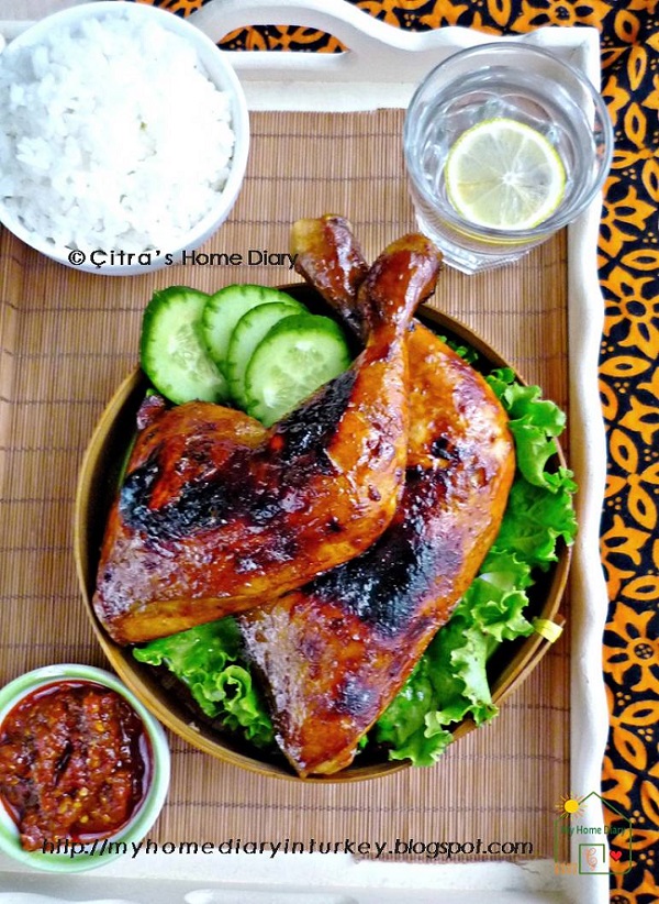 Citra s Home Diary Resep  Ayam  Bakar  Kecap  authentic 